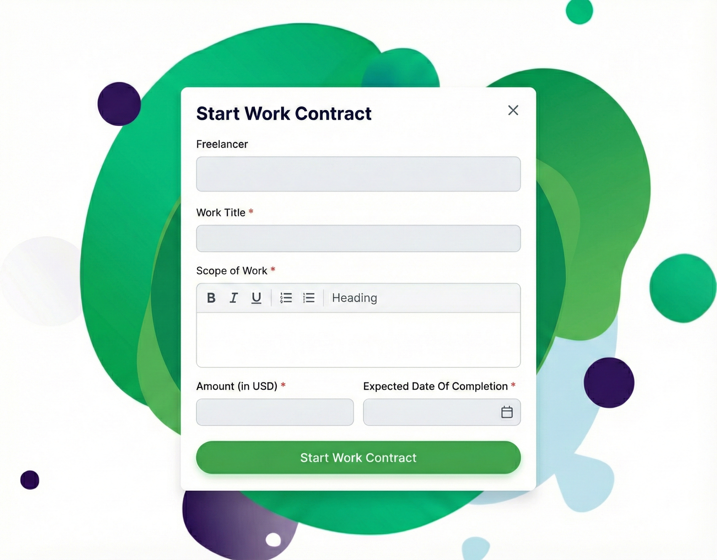 Create Contract